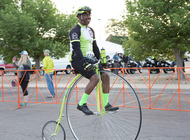 penny farthing bike ms colorado 2017