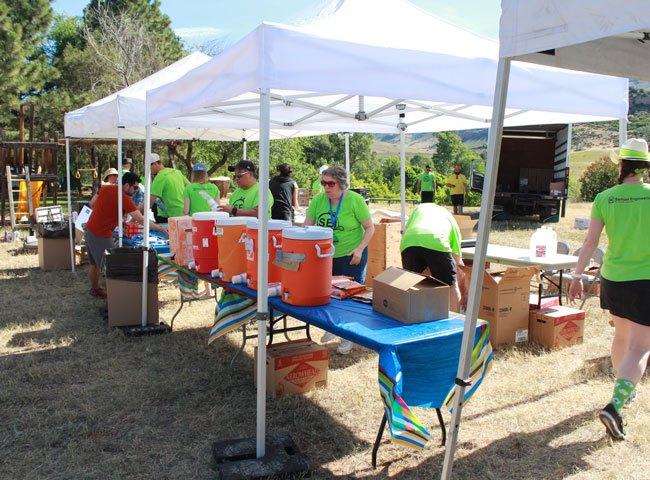 Bike MS Colorado Volunteering