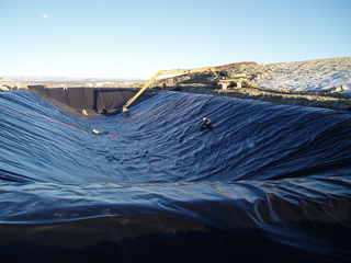 civil engineering water pond retention site grading