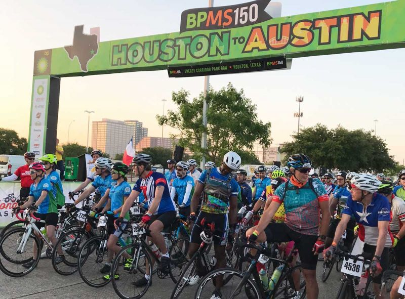 BP MS 150 Bike MS Penny Farthing Team SE Houston Austin Texas
