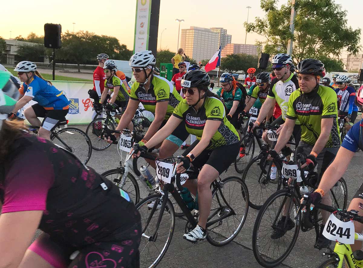 Samuel Engineering News SE Completes BP MS 150 Houston Bike MS